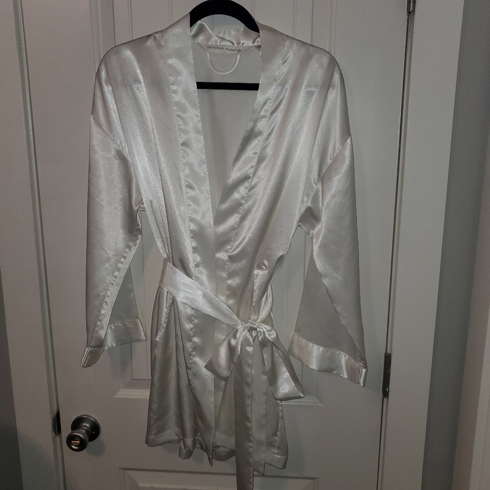 Victoria's Secret Robe, White, one size